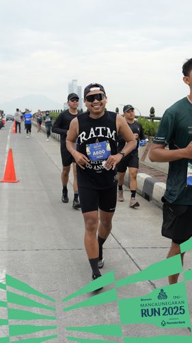 Race photo from Mangkunegaran Run 2025