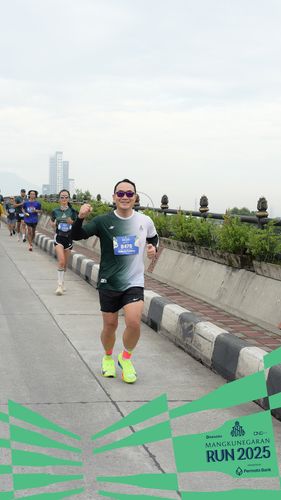 Race photo from Mangkunegaran Run 2025