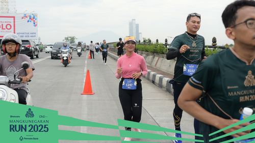 Race photo from Mangkunegaran Run 2025