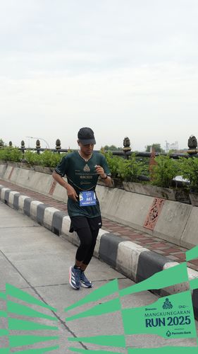 Race photo from Mangkunegaran Run 2025