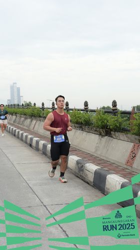 Race photo from Mangkunegaran Run 2025