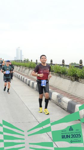 Race photo from Mangkunegaran Run 2025