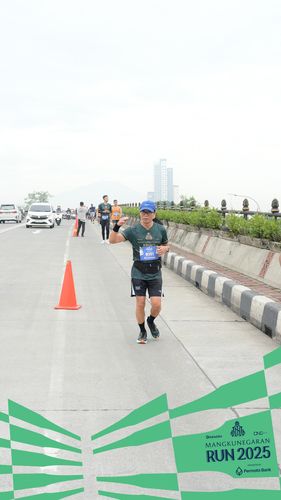 Race photo from Mangkunegaran Run 2025