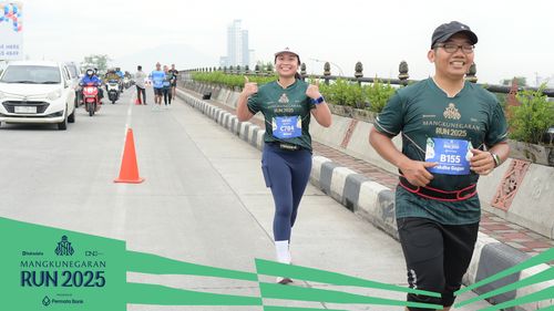 Race photo from Mangkunegaran Run 2025