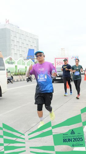 Race photo from Mangkunegaran Run 2025