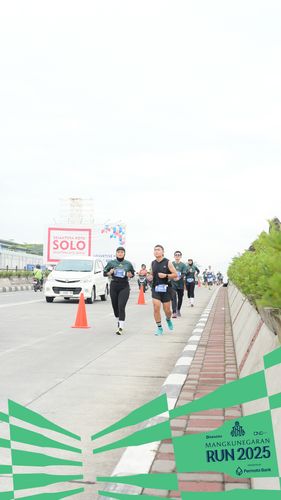 Race photo from Mangkunegaran Run 2025