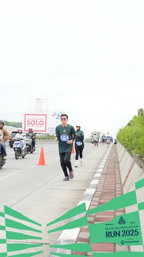 Race photo from Mangkunegaran Run 2025