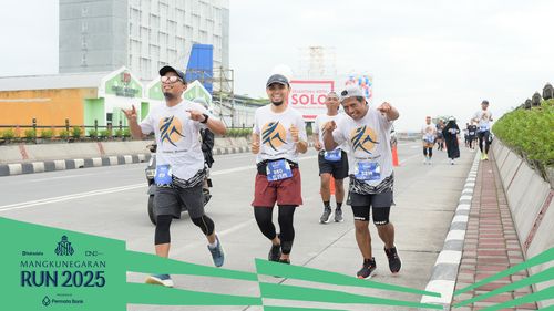 Race photo from Mangkunegaran Run 2025