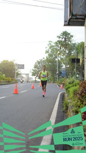 Race photo from Mangkunegaran Run 2025