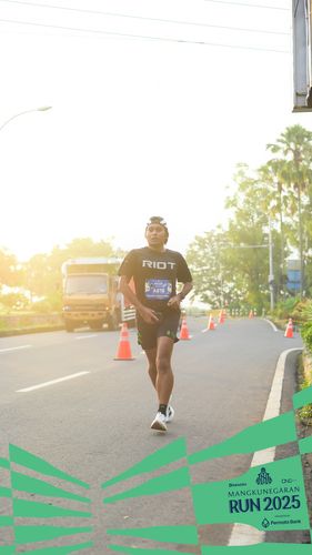 Race photo from Mangkunegaran Run 2025