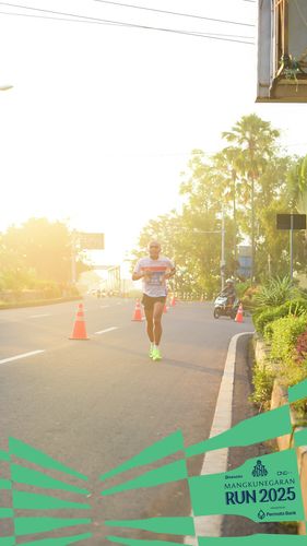 Race photo from Mangkunegaran Run 2025