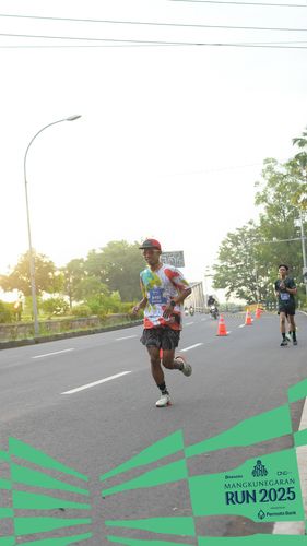 Race photo from Mangkunegaran Run 2025