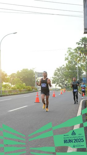 Race photo from Mangkunegaran Run 2025