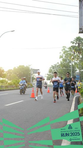 Race photo from Mangkunegaran Run 2025