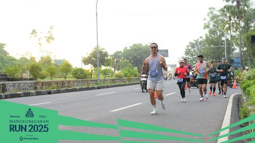 Race photo from Mangkunegaran Run 2025