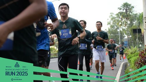 Race photo from Mangkunegaran Run 2025