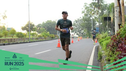 Race photo from Mangkunegaran Run 2025