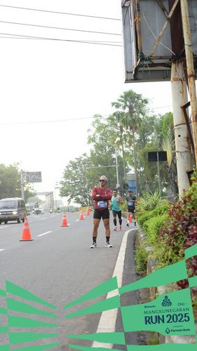 Race photo from Mangkunegaran Run 2025