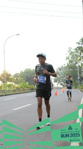 Race photo from Mangkunegaran Run 2025