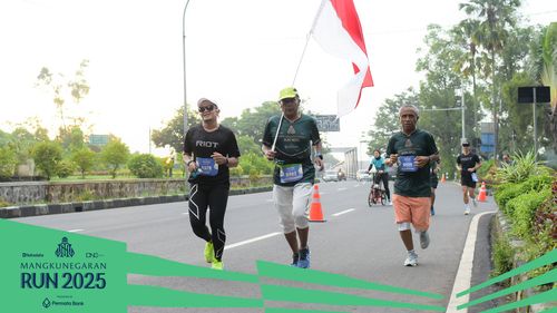 Race photo from Mangkunegaran Run 2025