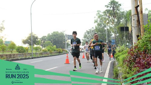 Race photo from Mangkunegaran Run 2025