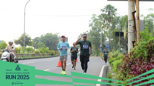 Race photo from Mangkunegaran Run 2025