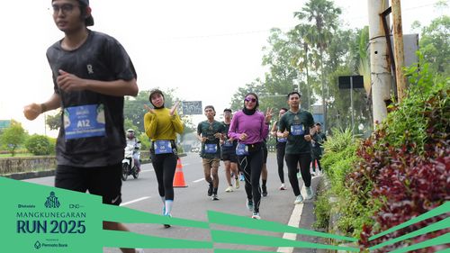 Race photo from Mangkunegaran Run 2025