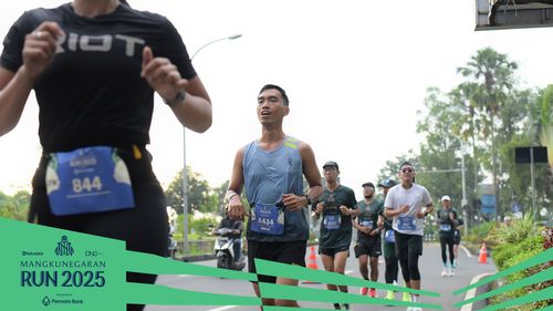 Race photo from Mangkunegaran Run 2025
