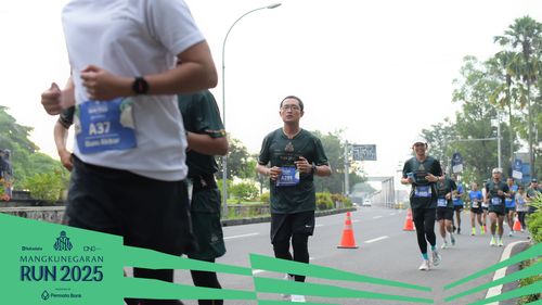 Race photo from Mangkunegaran Run 2025