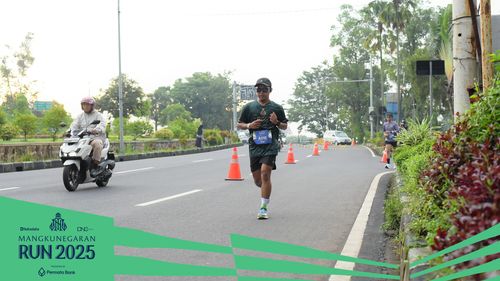 Race photo from Mangkunegaran Run 2025