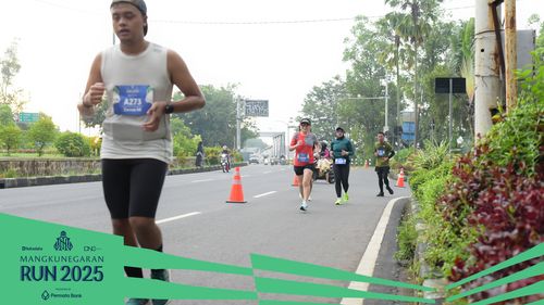Race photo from Mangkunegaran Run 2025