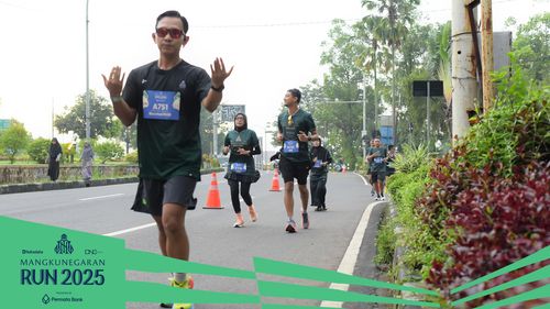Race photo from Mangkunegaran Run 2025
