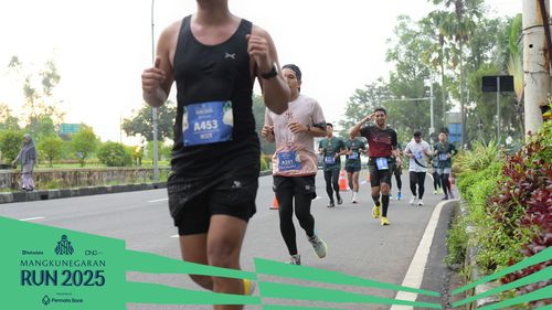 Race photo from Mangkunegaran Run 2025