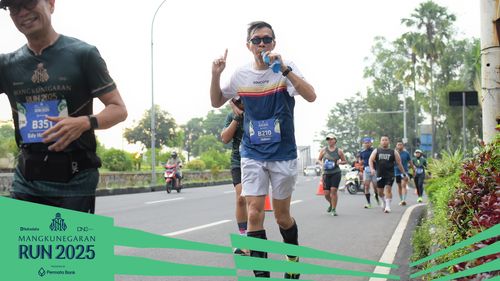 Race photo from Mangkunegaran Run 2025