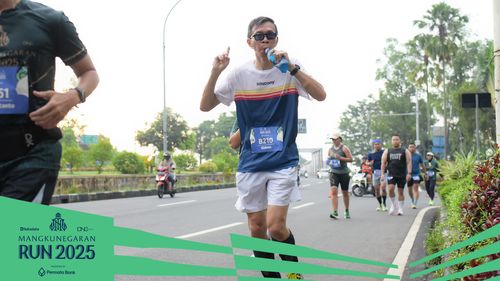 Race photo from Mangkunegaran Run 2025