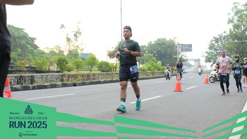 Race photo from Mangkunegaran Run 2025