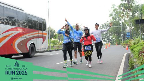 Race photo from Mangkunegaran Run 2025