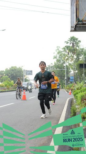 Race photo from Mangkunegaran Run 2025