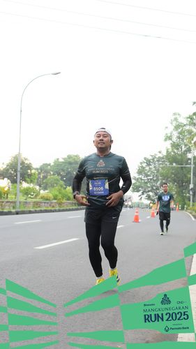 Race photo from Mangkunegaran Run 2025