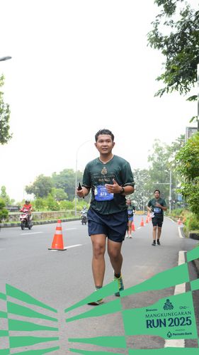 Race photo from Mangkunegaran Run 2025