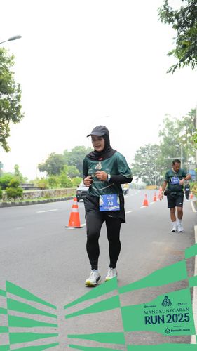 Race photo from Mangkunegaran Run 2025