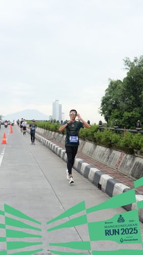 Race photo from Mangkunegaran Run 2025