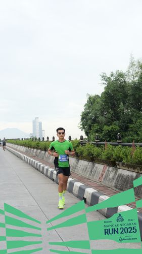 Race photo from Mangkunegaran Run 2025
