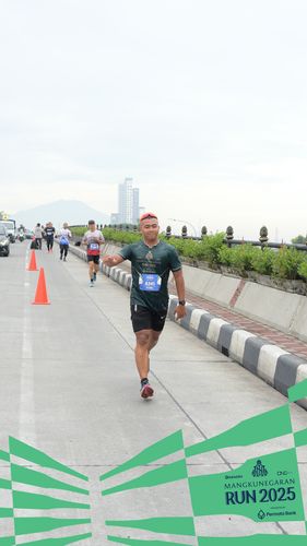 Race photo from Mangkunegaran Run 2025