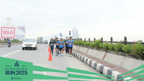 Race photo from Mangkunegaran Run 2025