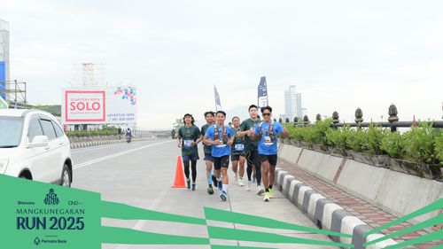Race photo from Mangkunegaran Run 2025