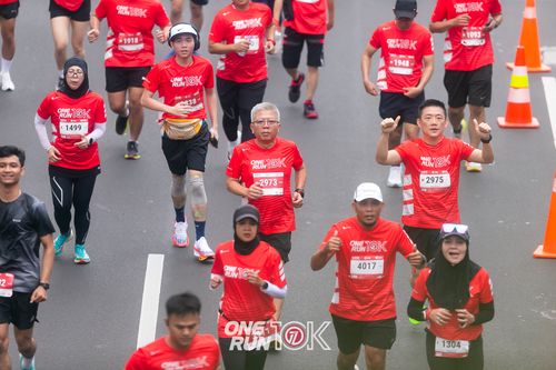 Race photo from ONE RUN 10K 2025