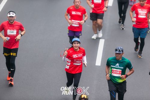 Race photo from ONE RUN 10K 2025