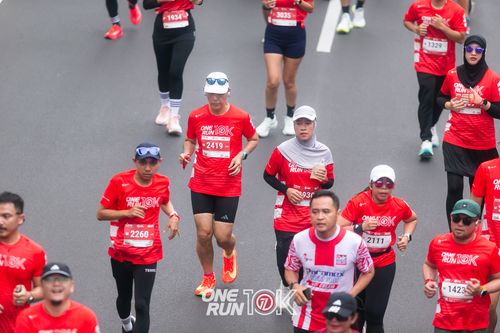 Race photo from ONE RUN 10K 2025