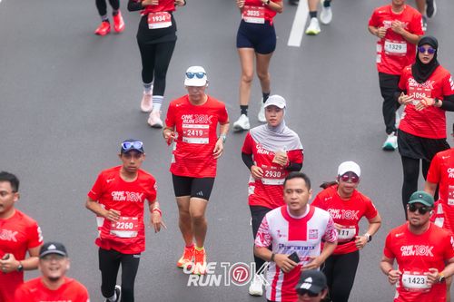 Race photo from ONE RUN 10K 2025